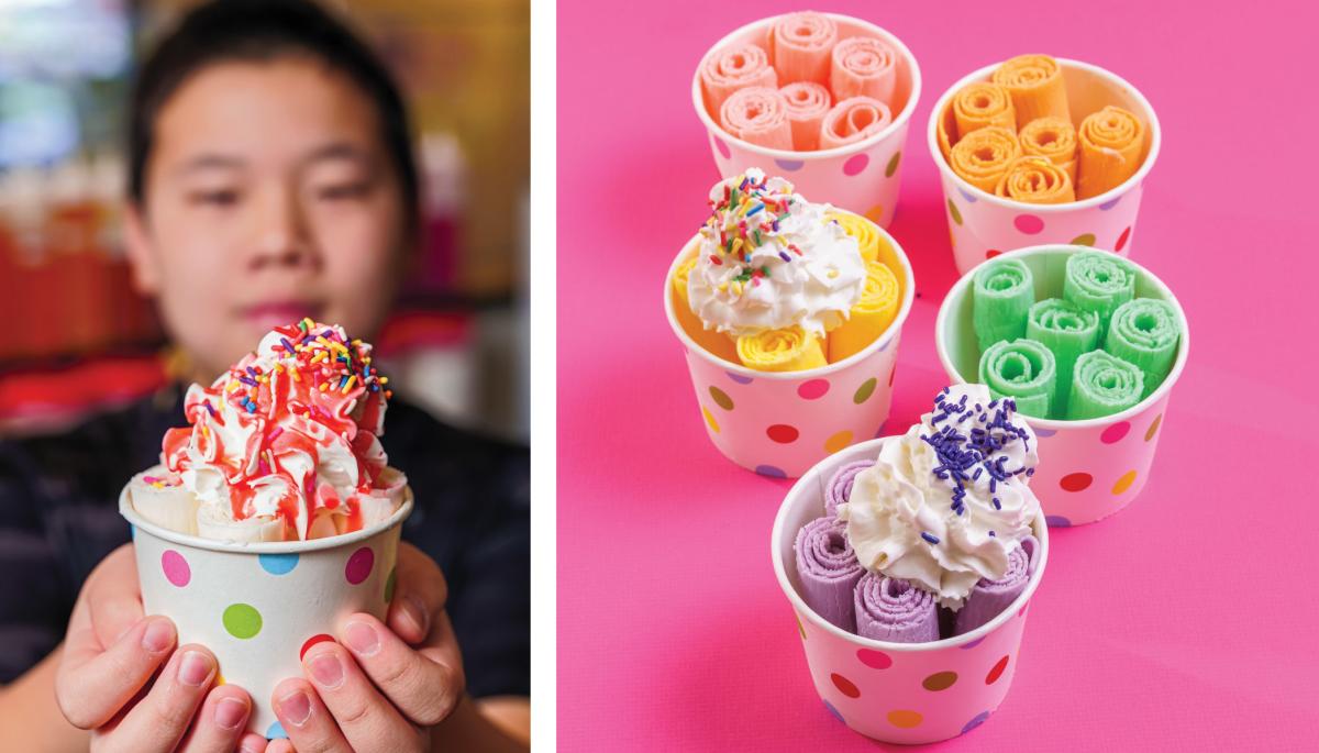 What Is Ice Cream Rolls: Exploring a Trendy Ice Cream Presentation